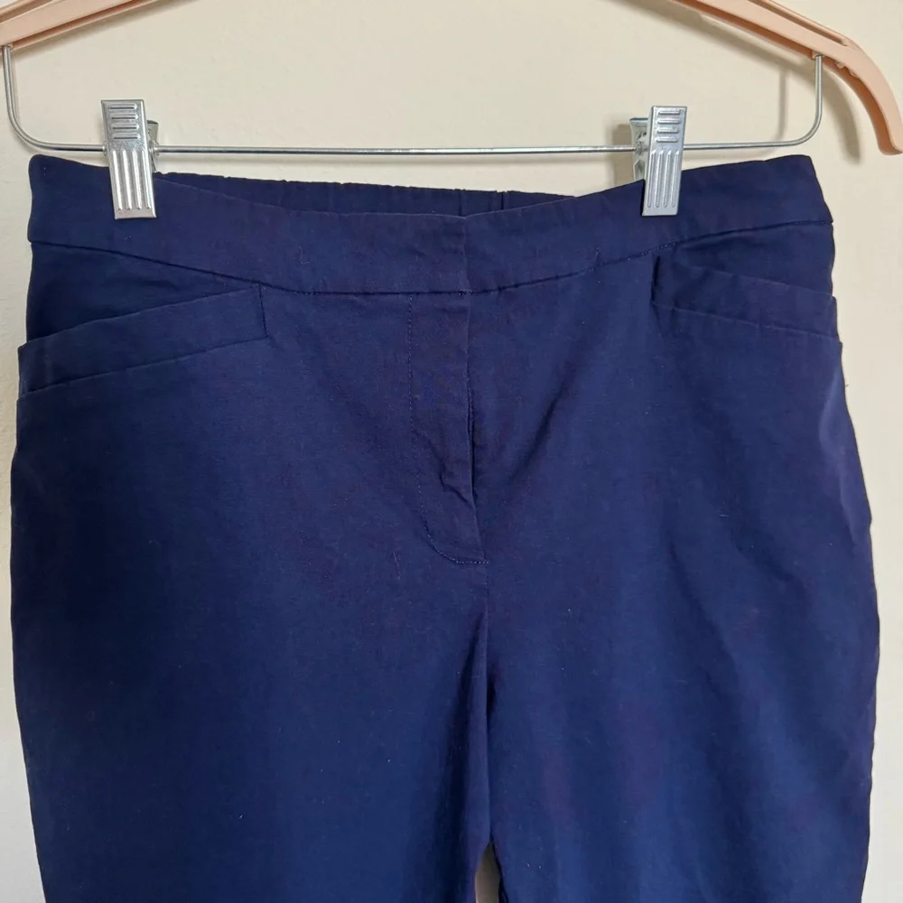 Susan Graver Dark Blue Trousers - Picture 2 of 8